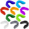 10 Pcs Sport Mouth Guards Gum Teeth Armor Game Guard for Boxing Basketball Football Hockey Karate Basketball Rugby Match (Mixed Color) view 1