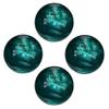 BuyBocceBalls - EPCO Candlepin Bowling Balls - Starline Galaxy - -Green - (4 1/2", 2lbs 6oz) - 4 Balls - Made In USA