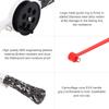 Liyeeo Low Resistance Lightweight 34cm Length Waterproof Ice Fishing Pole, Children Ice Fishing Rod, Ice Fishing Rod, for Children Beginner view 3
