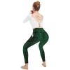 Cerburny Workout Halloween Leggings for Women High Waisted Exercise Snake Printed Yoga Pants with Pockets Running Tights view 2