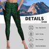Cerburny Workout Halloween Leggings for Women High Waisted Exercise Snake Printed Yoga Pants with Pockets Running Tights view 4