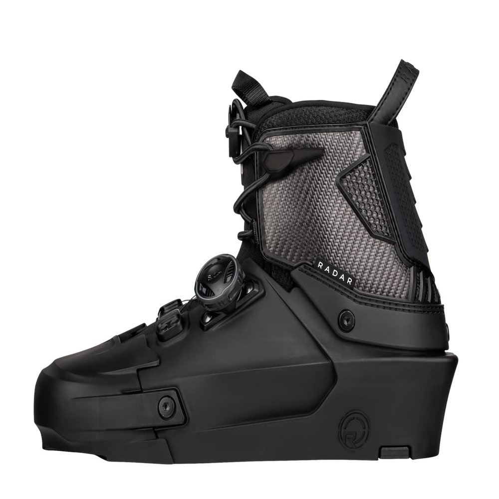 Radar Vapor Carbitex Boa Waterski Boot, Front Alum. Plate, Left, 9"