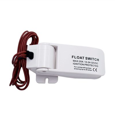 ZTBH Water Bilge Pump Automatic Electric Bilge Switch DC 12V 24V 32V for Bilge Pumps Boat Pump Flow Sensor Water Pump Float Switch Easy to Install