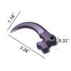 WANERSEN Titanium EDC Gear Eagle Claw Tactical Gear Key Chain Tool Survival Gear Camping Hiking Tools view 2
