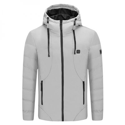 QWENTMTNTY Plus Size Heated Jackets for Men Women Waterproof Usb Chargeable Windbreaker Outdoor Skiing Sports Unisex Winter Coats