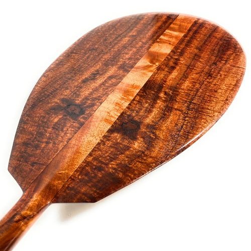 Tikimaster Deep Tone Exquisite AAA Grade Koa Paddle 60 in | #koa7017