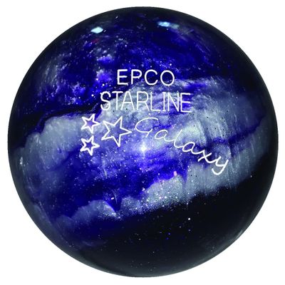 BuyBocceBalls - EPCO Candlepin Bowling Balls - Starline Galaxy - Purple (4 1/2", 2lbs 6oz) - Single - Made in USA