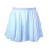 easyforever Kids Girls Basic Chiffon Pleated Pull-on Wrap Skirt Skort Ballet Dancewear Daily Casual Outfits Light Blue P 6-12 Years view 1