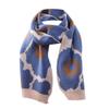 FJZAD Circle Smudge Scarf 120cm Fashion Leopard Scarf Knit Crocheted Winter Warm Children Kids Baby Fits for Various Styles of Clothin (Color : A) view 1