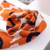 FJZAD Circle Smudge Scarf 120cm Fashion Leopard Scarf Knit Crocheted Winter Warm Children Kids Baby Fits for Various Styles of Clothin (Color : A) view 4