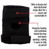 Bont Adult Knee Skate Pads Protection for Inline skate, Roller Derby, Roller Skate, Park Skate, Ice Skate, Skateboard, Scooter (Medium) view 3