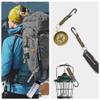 EOTW Paracord Keychain for Men Women Paracord Carabiner Backpack Keychain with Aluminum Clip for Camping Hiking Outdoor Gear view 2