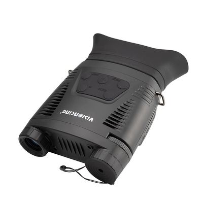 Visionking 3.5x-7x Digital Night Vision 4 Inch Hd Large Screen Infrared Monocular 5 Infrared Digital Night Vision Binoculars for Hunting, Military, Rural Security and Outdoor Adventure. (Black)