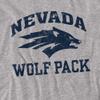 University of Nevada, Reno Official Wolf Pack Logo Unisex Adult T Shirt,Athletic Heather, 5X-Large view 2