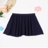 FEESHOW Girls Chiffon Ballet Mini Wrap Solid Color Skirt Classic Basic Workout Gymnastic Training Ballerina Dancewear Navy Blue 12-15 Years view 2
