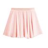 FEESHOW Girls Chiffon Ballet Mini Wrap Solid Color Skirt Classic Basic Workout Gymnastic Training Ballerina Dancewear Light Pink 12-15 Years view 2