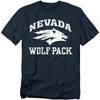 University of Nevada, Reno Official Wolf Pack Logo Unisex Adult T Shirt,Wolf Pack Logo, 4X-Large view 1