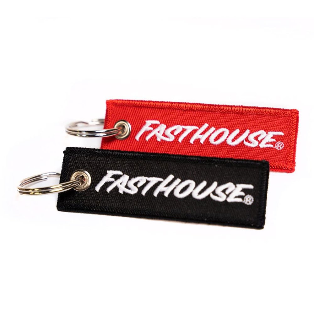 FASTHOUSE Logo Key Chain (Black, One Size)