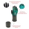 FUFU Gloves Durable Nylon Gardening Gloves, Stab- Resistant Non- Slip Gloves, Heavy- Duty Work Gloves, Nitrile Coating (Size : M) view 3