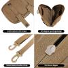 EXCELLENT ELITE SPANKER Tactical Molle Admin Pouch Compact Utility EDC Tool Bag with Shoulder Strap Nylon Belt Waist Bag for Tactical Accessories (COB) view 3