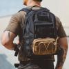 EXCELLENT ELITE SPANKER Tactical Molle Admin Pouch Compact Utility EDC Tool Bag with Shoulder Strap Nylon Belt Waist Bag for Tactical Accessories (COB) view 4