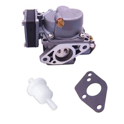 Boat Engine369-03200-0/1/2 369032000M/1M/2M Carbs Carburetor & 369-02230-0 369022300M Inline Fuel Filter & 369-02011-0 36902-0110M Carburetor Gasket for Tohatsu & for Nissan 4HP 5HP 5B Outboard