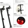 GYL Scooter Kids Handle Grip Bar with Warning Light Adjustable Child Safe Holder Kids Handrail Compatible for Ninebot MAX G30/G30LP Electric Scooter view 4