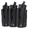Condor Elite MA27-021 Triple M4/M16 Open Top Mag Pouch Multicam Black view 2