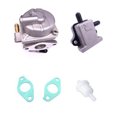 Boat Engine 803522T1/T2/T3-T06 8M0053669 8M0053668 Carburetor & 803529T06/T05/T04/T03/T02/T01 Fuel Pump & 16248 8M0157133 Fuel Filter & 803508013 Gasket for Mercury 4-Stroke 3.5HP 4HP 5HP Outboard