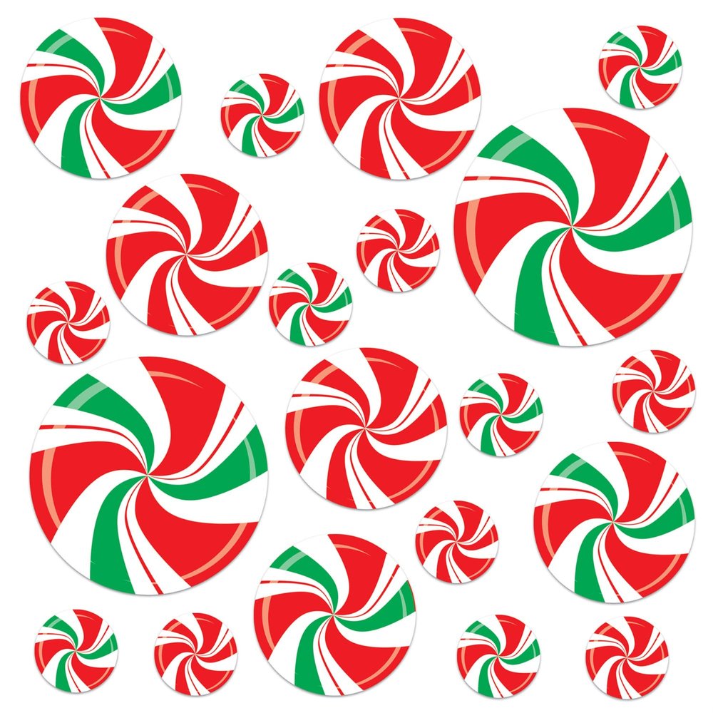Beistle Peppermint Cutouts
