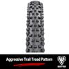 WTB Vigilante Mountain Bike Front Tire (29" x 2.3") Tubeless Folding, High Grip (Black) view 3