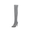 Womens Stiletto Over the Knee Boots - Sexy Pointed Toe Thigh-high High Heel Long Boots Fashion Was Thin Comfortable Casual Shoes