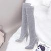 Womens Stiletto Over the Knee Boots - Sexy Pointed Toe Thigh-high High Heel Long Boots Fashion Was Thin Comfortable Casual Shoes view 3