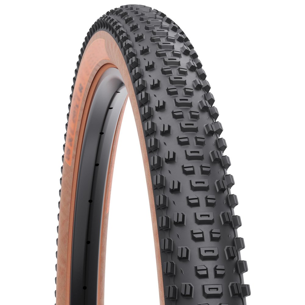 WTB Ranger Mountain Bike Tire (29" x 2.4") Tubeless Folding, Light & Fast Rolling, SG2 Puncture Protection, Trail & Bikepacking (Tan Sidewall)
