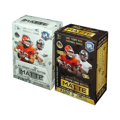 Wild Card Football 2021 Wild Card Matte Football Mega 2-Box Lot