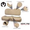 MODZ FS2 Custom Golf Cart Front Seat for Club Car Precedent/Onward/Tempo - [2004-Up] - Khaki Base - X-Diamond Pattern view 2