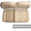 MODZ FS2 Custom Golf Cart Front Seat for Club Car Precedent/Onward/Tempo - [2004-Up] - Khaki Base - X-Diamond Pattern view 3
