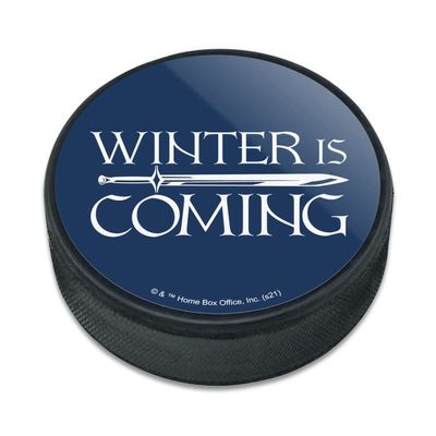 GRAPHICS & MORE Game of Thrones Winter is Coming Ice Hockey Puck