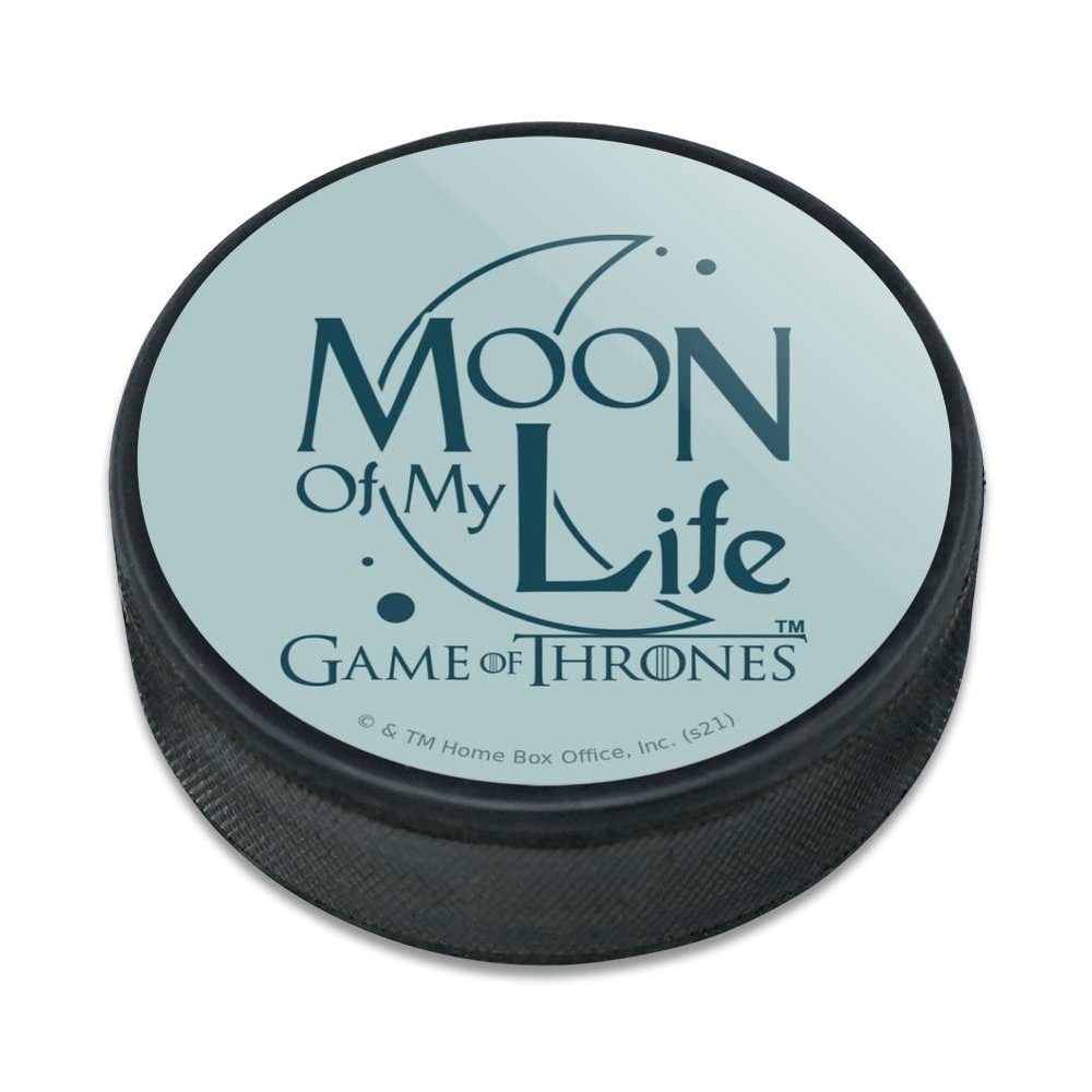 GRAPHICS & MORE Game of Thrones Moon of My Life Ice Hockey Puck