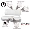 MODZ FS2 Custom Golf Cart Front Seat for Club Car Precedent/Onward/Tempo - [2004-Up] - White Base - Cobra Pattern view 2