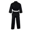 Ultimate - Taekwondo Gi Uniform - Kids Adults Unisex White Belt Included (Black, 000) view 2