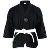 Ultimate - Taekwondo Gi Uniform - Kids Adults Unisex White Belt Included (Black, 000) view 3