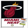NBA Miami Heat - Logo 21 Wall Poster with Push Pins view 1