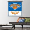 Trends International NBA New York Knicks - Logo 21 Wall Poster, 22.375" x 34", Premium Print and Black Hanger Bundle view 2