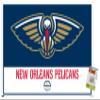 NBA New Orleans Pelicans - Logo 21 Wall Poster with Pushpins view 1
