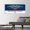 NBA New Orleans Pelicans - Logo 21 Wall Poster with Pushpins view 2