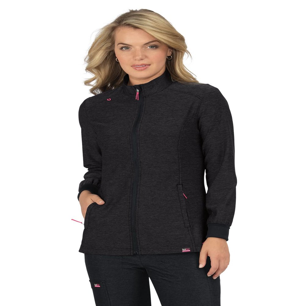 KOI Lite Stretch 459 Impact Jacket Heather Charcoal XL