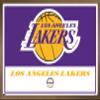 Trends International NBA Los Angeles Lakers - Logo 21 Wall Poster, 14.725" x 22.375", Bronze Framed Version view 1