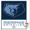 NBA Memphis Grizzlies - Logo 21 Wall Poster with Pushpins view 1