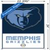 NBA Memphis Grizzlies - Logo 21 Wall Poster with Pushpins view 3